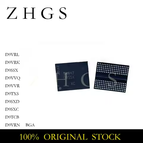 1PCS D9VRL D9VRK D9SSX D9VVQ D9VVR D9TXS D9SXD D9SXC D9TCB D9VRN BGA IC Chip In Stock Wholesale
