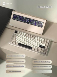 FURYCUBE F75PRO aluminum alloy three mode customized mechanical keyboard