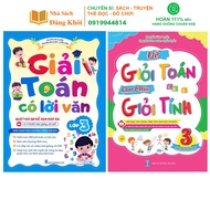 Sách - Combo 2 cuốn Giải Toán Có Lời Văn Lớp 3 - Toán Đố Lớp 3 và Giỏi Toán Giỏi Tính Lớp 3