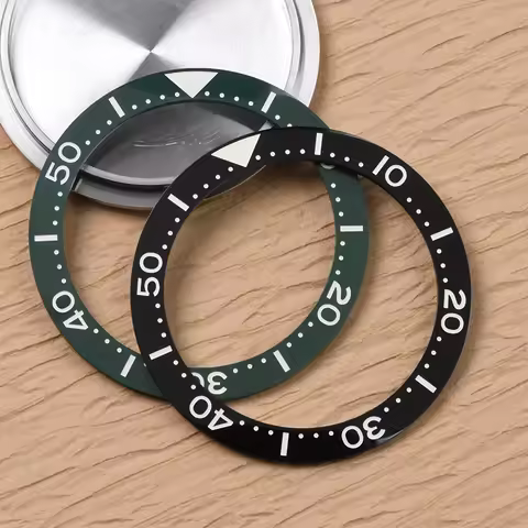 HEIMDALLR Bezel Insert Ceramic 31.2-39.2mm for NH35A/36A movement fit MM300 diving watch fit Seiko m