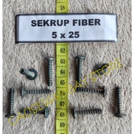 5X25 MOTORCYCLE FIBER SCREWS