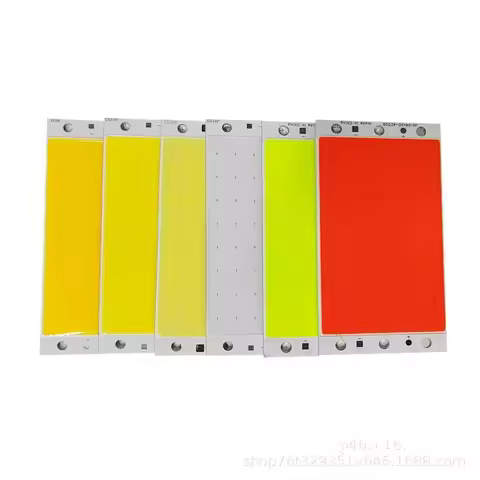 DC12V 20W 94x50mm COB LED Panel Light Warm Cool White Red Green Blue Matrix LED Chip Bulb Lamp for D