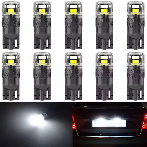 10pcs T10 194 W5W 168 LED Canbus Car Interior Light Bulbs For Volvo XC60 XC90 S60 V70 S80 S40 V40 V5