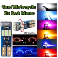CAR/MOTOCYCLE T5 METER 9LED LIGHT BULB UNIVERSAL LIGHT BULB