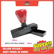 Rubber Stamp Chop self ink stamp Flash Stamp Name Chop  Pre ink chop cop nama cop stamps ready stock