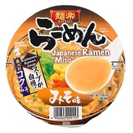 Menraku Instant Ramen Tonkatsu / Ramen Instant Miso / Ramen Instant Soy Sauce / Ramen Cup Jepang / C