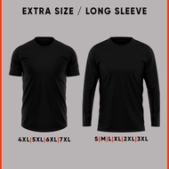 Jersi EXTRA Saiz 4XL 5XL 6XL 7XL And Long Sleeve Jersey Long Sleeve Jersey