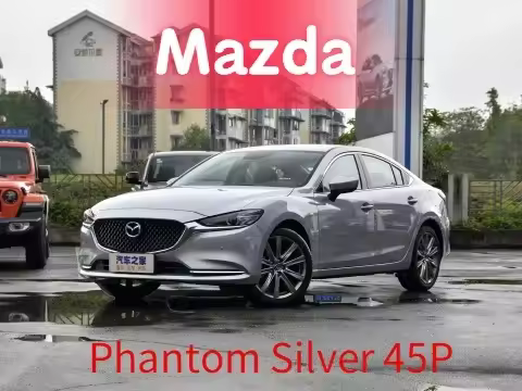 Suitable for Mazda 3 Phantom Silver 45P 38P scratch remover touch up paint pen cx4 Atz red cx5 atez 