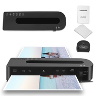 เครื่องลามิเนต A4ร้อนและเครื่องเคลือบบัตรเย็นด้วยการอุ่นเครื่องแบบเร็ว60วินาทีมาพร้อมกับฟิล์ม A4A5A6