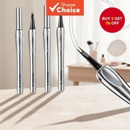 She does Dual-Tip Eyebrow Pen for a natural 3D effect, waterproof, sweatproof, durable micro-fork.