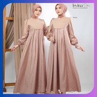 LAVINA DRESS - MIDI DRESS BY ARRAFI GAMIS DRESS MODERN DRESS WITH MOTIFS