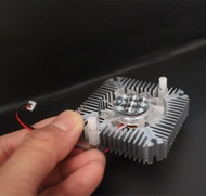 5W 10W High Power Led Heatsink With Fan Aluminium Cooling For 5W/10W Led 12V