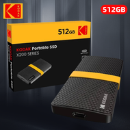 KODAK External Hard Drive Type C USB 3.1 2000MB/s 256GB 512GB 1TB 2tb Portable SSD X200 GEN2 HDD for