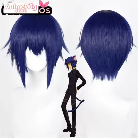 Ikuto Tsukiyomi Cosplay Wig MiukoCosplay Anime Shugo Chara! Cosplay