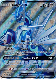 Dialga GX - 125/131 - Full Art Ultra Rare GX Forbidden Light