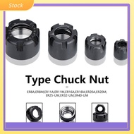 【ELECT】ER8-ER40 A/M/UM Collet Clamping Nuts For CNC Lathe Milling Router Bit Holder