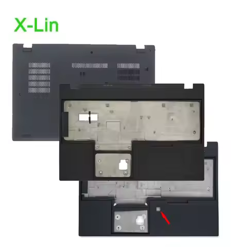 For Thinkpad T590 P53S T15 Gen1 laptop palmrest bottom shell upper lower cover back base case 02HK95