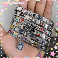 Silver Italian Bracelet, Custom Silver Italy Charms, Personalized Italian Bracelet, Italy Charms, Gi