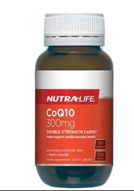 澳洲直送產🇭🇲Nutralife 紐樂輔酶Q10膠囊 300mg 60粒😍支持身體能量水平與活力
💙支持心血管健康
💜支持健康的免疫功能👍全新貨：2027/08