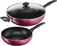 Tefal Light & Clean B224S3 - Cookware Set, 3 pc set, Non-IH