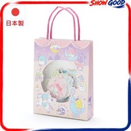(Sanrio Characters/手挽收納紙袋) 日本製造Sanrio 可愛貼紙 40枚 附手挽收納紙袋 x 1套