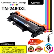 Compatible Brother TN-2480XL Toner Cartridge for HL-L2375DW / DCP-L2550DW / MFC-L2715DW / MFC-L2750D