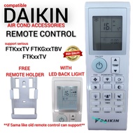 Daikin air cond accessories REMOTE CONTROL for FTK FTKG serious (free remote holder)