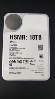 Seagate Exos X20 18tb hdd
