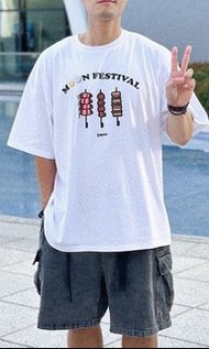Simon select shop 中秋烤肉T-shirt