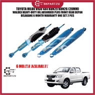 TOYOTA HILUX VIGO 4X4 KUN25 KUN26 (20MM) WALDEX HEAVY-DUTY OIL ABSORBER PLUS FRONT REAR DEPAN BELAKANG ONE SET 2 PCS