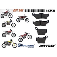HUSQVARNA DISC BRAKE PADS TC 449 TE 449 FC 450 FE 450 TC 450 TXC 450 BEST QUALITY BLACK MOTORSPORT