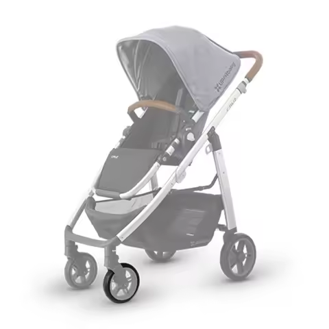 Baby Buggy Tire For Uppababy Cruz V1 Pushchair Front Wheel PU Tubeless Tyre Cover DIY Stroller Repla