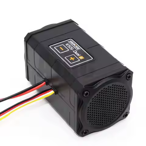 Ess-dual Dual Dual Horn Simulation Sound Group Engine Sound With Bracket For Trx-4 Trx6 Scx10 D90 Ax