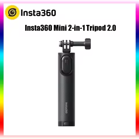 Insta360 Mini 2-in-1 Tripod 2.0 for X4,X3, Ace Pro 2,Link 2C,Link 2,Link,GO 3S,GO 3,Ace Pro,X2 Origi