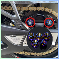 ต๊าปอะไหล่ BMW S1000RR 21-23 ชุดเหล็กไททาเนียม ดัดแปลง สีน้ำเงิน อุปกรณ์เสริมส่วนประกอบเครื่องจักร