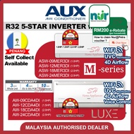 AUX R32 5-STAR Inverter Air-conditioner LUXE-series / M-series AW-CDA4DI ASW-MER3DI AIRCOND INVERTER