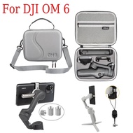 DJI OM 6 Bag Handheld Gimbal Storage Box PU Bag Shoulder  Storage Box DJI Osmo Mobile 6 Handheld Gim