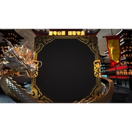 Dragon Blessing C4D Engineering Template L107