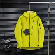 Arc'teryx始祖鳥 Alpha系列 Sv 第7代 GORE-TEX Pro 刺繡Logo圖案休閒運動連帽拉鍊硬殼衝鋒衣滑雪服風衣外套