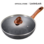 LocknLock กระทะหินอ่อนสุดโมเดิร์น Baum Series 30 cm. รุ่น LBU1305