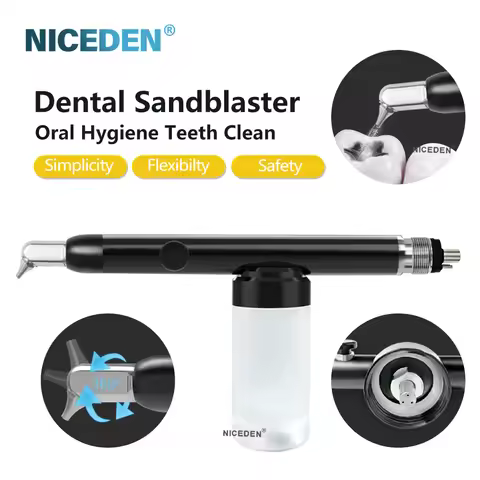 COXO Dental Aluminum Oxide Microblaster Air Polisher Dental Abrasive CA-1 Sandblasting Machine Air A
