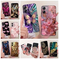 For Motorola Moto G54 G84 5G Case Stylish Butterfly Painted Cover Soft Silicone Case For Motorola G5