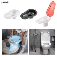 yuksok Construction Site Portable Toilet Urinal for Emergency Work 15.7x9.4x6.3 Inch