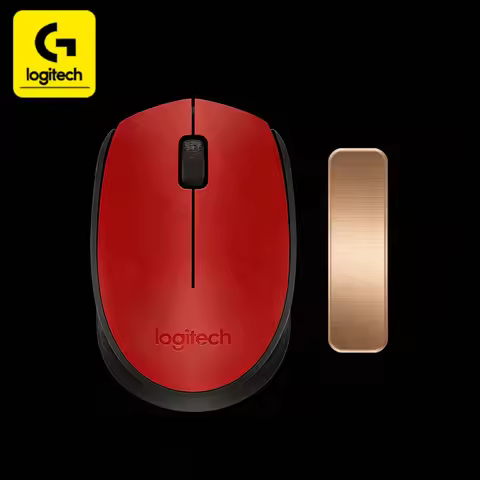 Logitech M170/M185 Wireless Mouse, with precise optical positioning, USB plug-and-play functionality