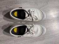 Palladium 白色帆布鞋
