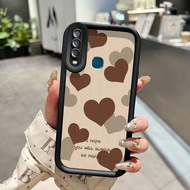 Hp Case VIVO Y17 Y15 Y12 Y12i Y3 Y3s 2020 Case Antique Pattern And Love Pattern Mobile Phone Case New Soft Case HP Silicone Protective Case