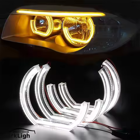 LED Angel Eyes For BMW E92 E90 E60 F30 F31 E82 F10 F13 Car Lights Accessories Tuning Turn Signal Hal