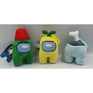 3pcs Pack B - Among Us Keychain Backpack Plush (13cm to 15cmH)