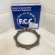 FCC GK1-18 CLUTCH PLATE SET ALL VARIATIONS 100% ORIGINAL FCC PRODUCT FCC YSP CLUTCH PLATE/