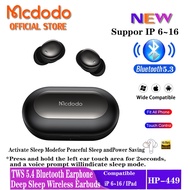 Mcdodo Wireless Earbuds TWS 5.4 Bluetooth Earphone Deep Sleep Headphones HP-499